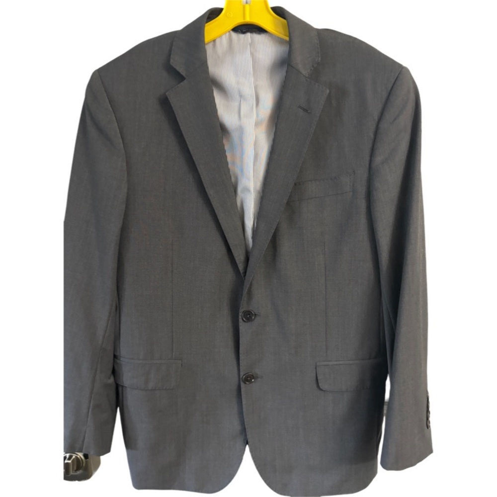 Brooks Brothers Explorer Regent Fit Wool-Blend Blazer Grey Size 40 S